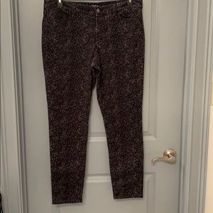 Loft super skinny corduroy pants size 31/12